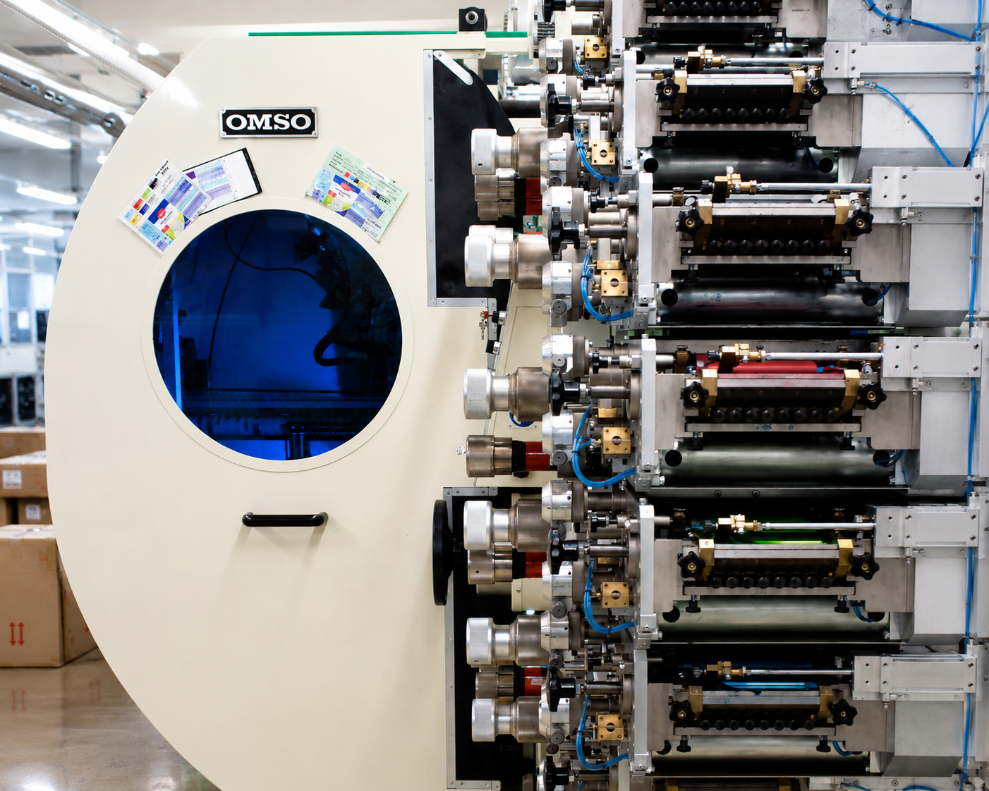 Dekoration von Verpackungen bei NEUPACK